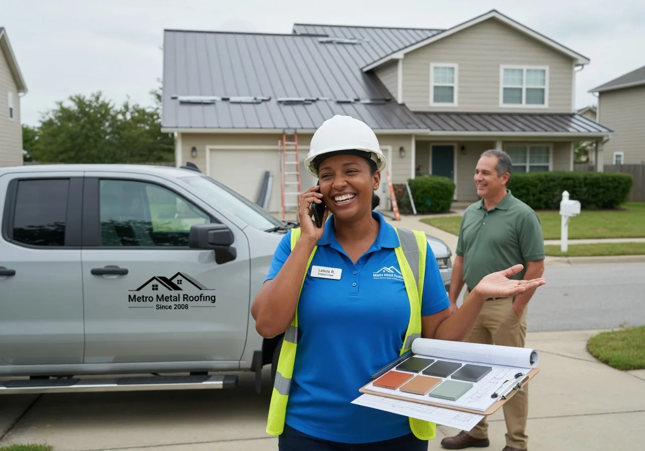 Storm Damage Metal Roof Repair in Honey Grove, TX